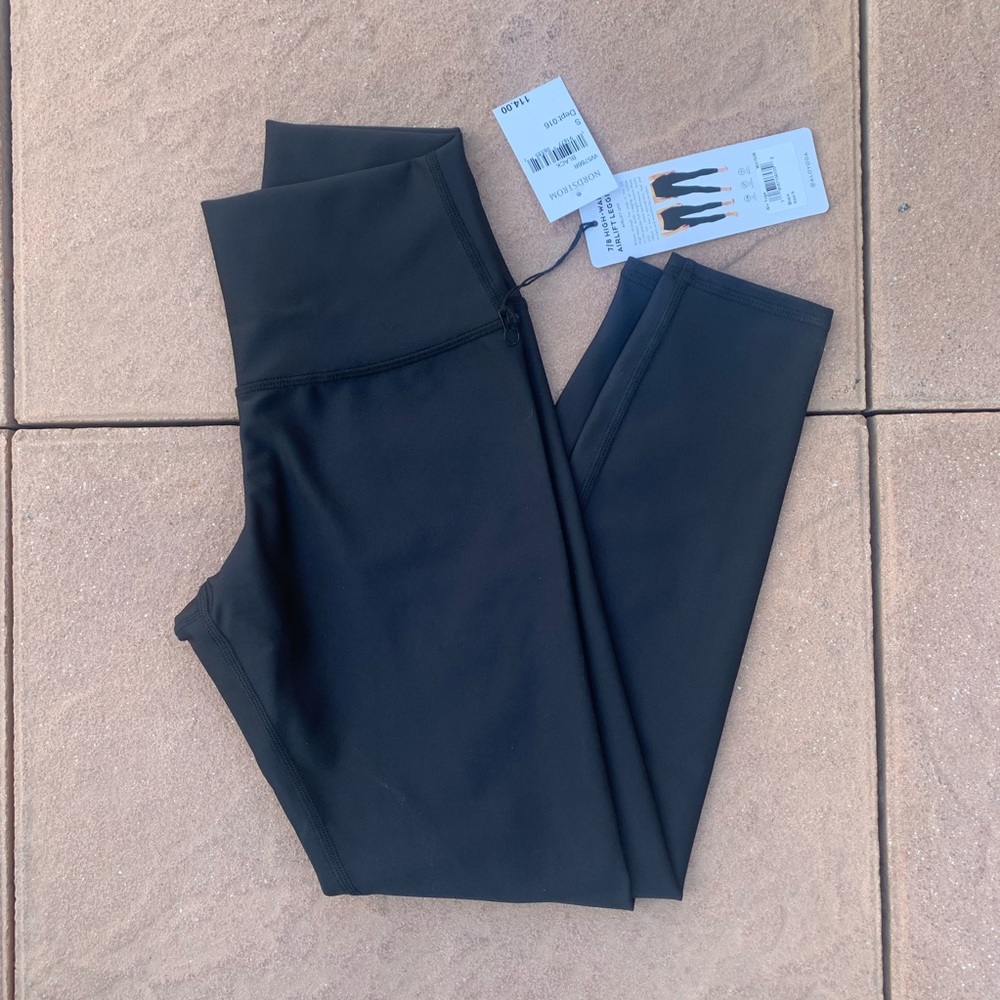 NEW ALO Yoga 7/8 High-Waist Black Airlift Legging - Picture 5 of 7